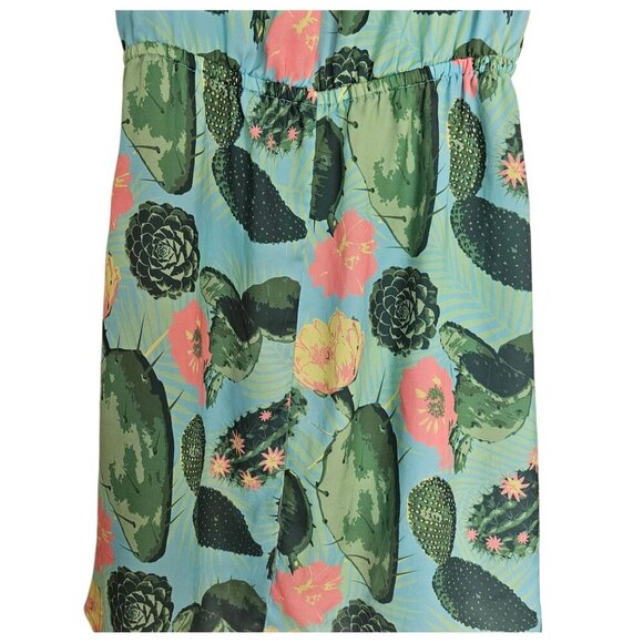 Women's - Betabrand Cactus Print Sleeveless Dress, Size Medium - Picture 10 of 10